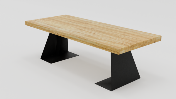 Mebel z naturalnym wzorem drewna