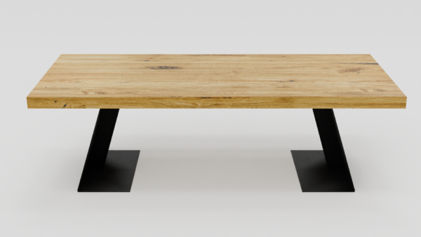 Stół o prostym i nowoczesnym stylu