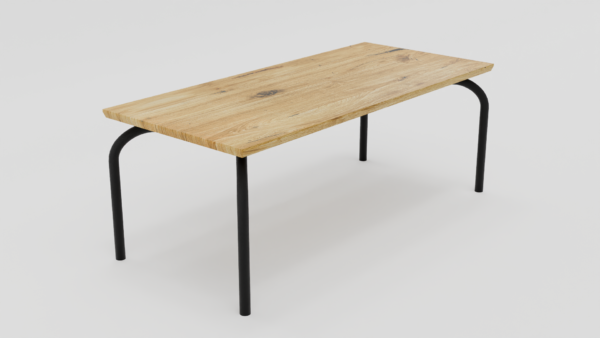 Elegancki mebel z naturalnego drewna