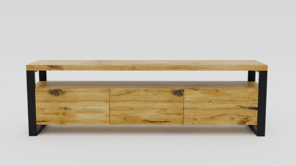 Nowoczesny mebel z naturalnego drewna