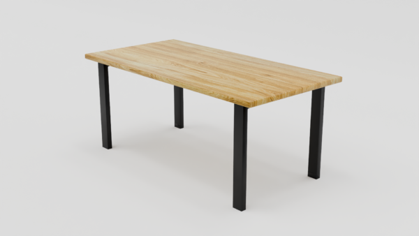 Stół do jadalni w stylu industrialnym