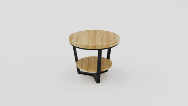 stolik nr 12 - z litego drewna dębowego bez sęków