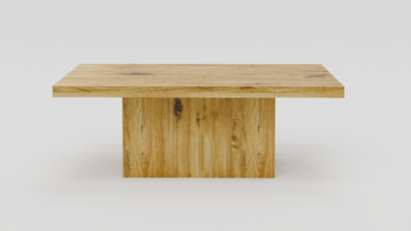 stół drewniany prostokątny z sękami