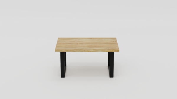 stolik prostokątny kawowy z litego drewna