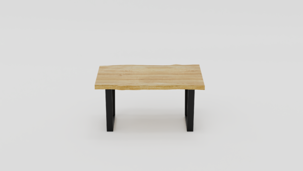 stolik kawowy z litego drewna dębowego