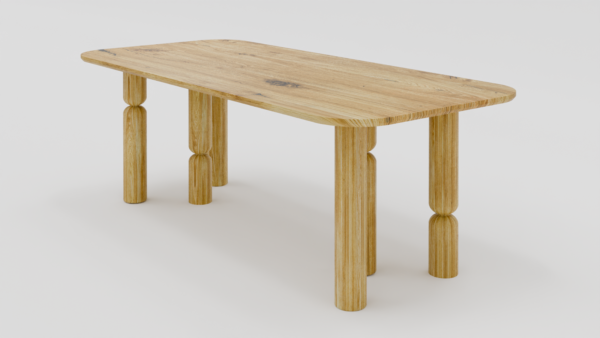 stolik drewniany podłużny nr 17